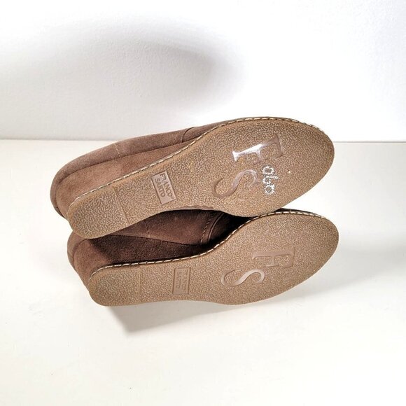Franco Sarto Womens Suede Lace up Ankle Booties Size US 7.5 - Picture 12 of 16